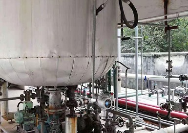 肇慶某危廢處理甲類倉庫、蒸餾釜可燃?xì)怏w在線監(jiān)測案例